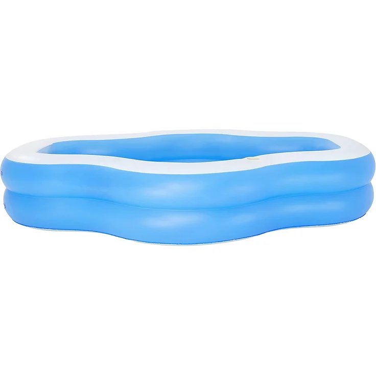 Bestway Planschbecken Splashview 270x198x51 cm Blau und Weiß – Bild 8