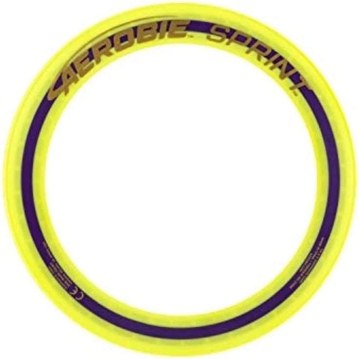 Aerobie 6046391 - Sprint Flying Ring Wurfring mit Durchmesser 25,4 cm, farblich sortiert – Bild 6