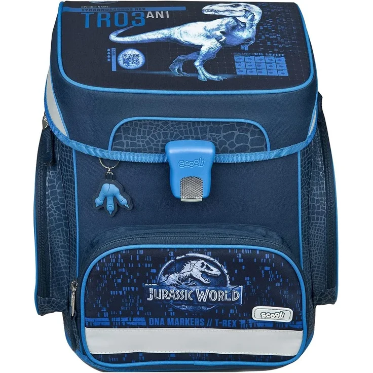 Scooli Easy Fit Schulranzen JURASSIC WORLD DINOSAURIER 9-teiliges Set mit Sporttasche – Bild 2