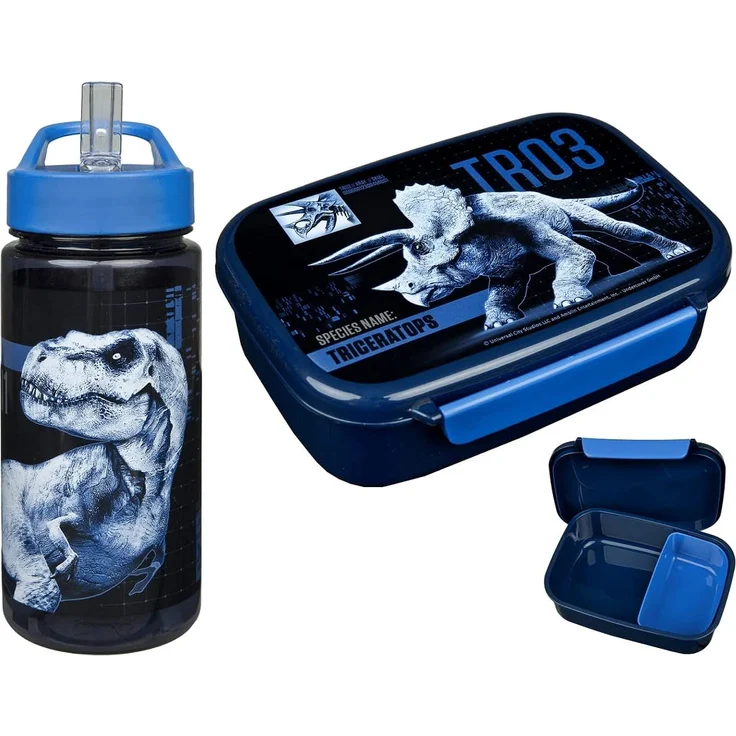 Scooli Easy Fit Schulranzen JURASSIC WORLD DINOSAURIER 9-teiliges Set mit Sporttasche – Bild 7