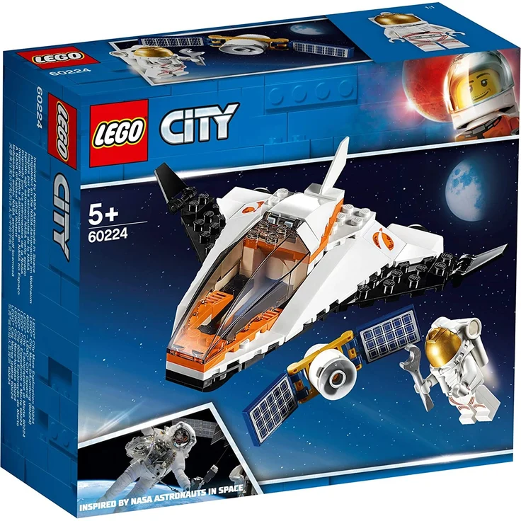 LEGO City 60224 Satelliten-Wartungsmission mit Minifigut und Satelliten – Bild 9