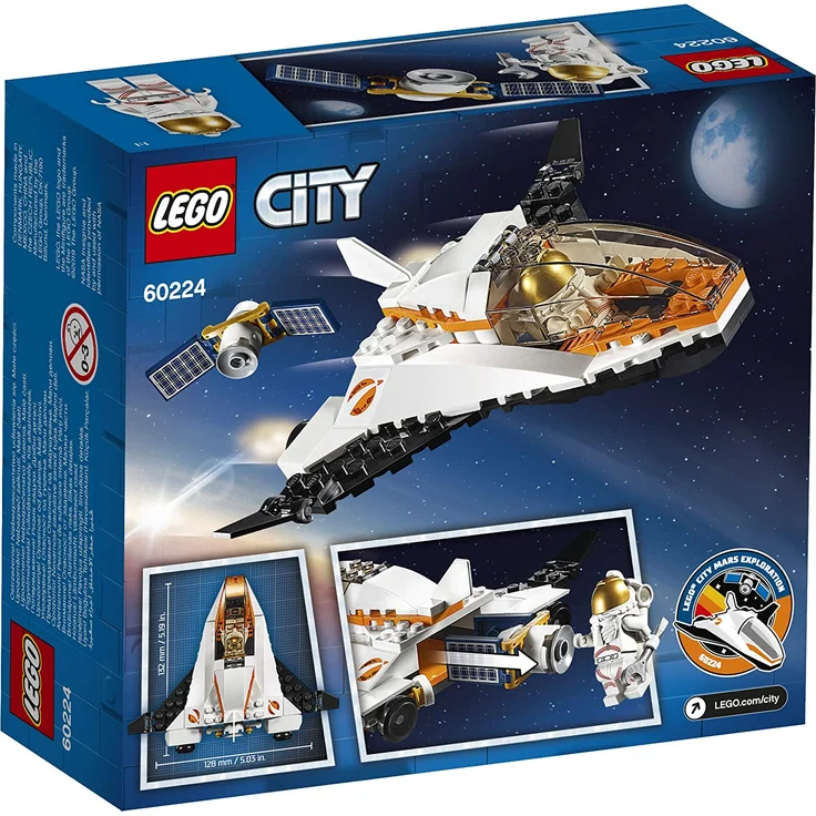 LEGO City 60224 Satelliten-Wartungsmission mit Minifigut und Satelliten – Bild 8