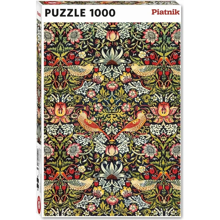 Piatnik 553745 William Morris Erdbeerdieb 1000 Teile Puzzle