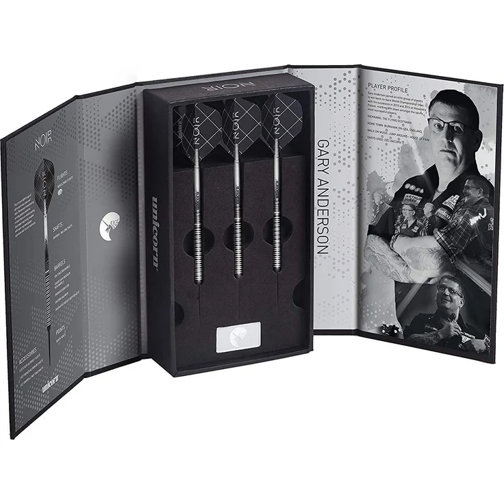 Dartpfeile Schwarz Noir Gary Anderson 90% Gewicht 27 – Bild 5