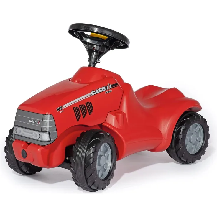 Rolly Toys rollyMinitrac Case CVX 1170 (für Kinder von 1,5 - 4 Jahre, Ablagefach unter Motorhaube, Flüsterlaufreifen) 132263