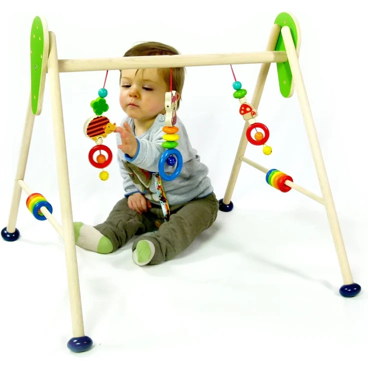 Hess Holzspielzeug 13379 - Babyspielgerät aus Holz, Waldtiere, ca. 62 x 55 x 50 cm – Bild 2