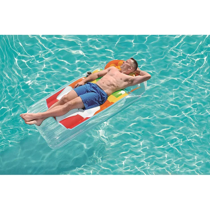 Bestway Luftmatratze Tropical Beverage Lounge, 190 x 99 cm, sortiert – Bild 2