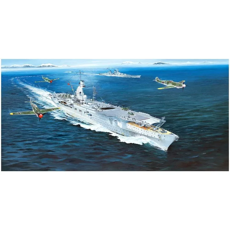 Trumpeter 05628 German Navy Aircraft Carrier DKM Peter Strasser