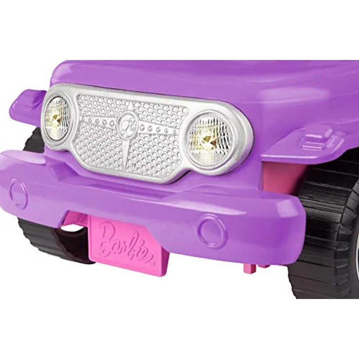 Barbie GMT46 - Beach Jeep in lila, Fahrzeug mit Platz für 2 Puppen, Puppenzubehör, Spielzeug ab 3 Jahren - Preisvergleich – Bild 3