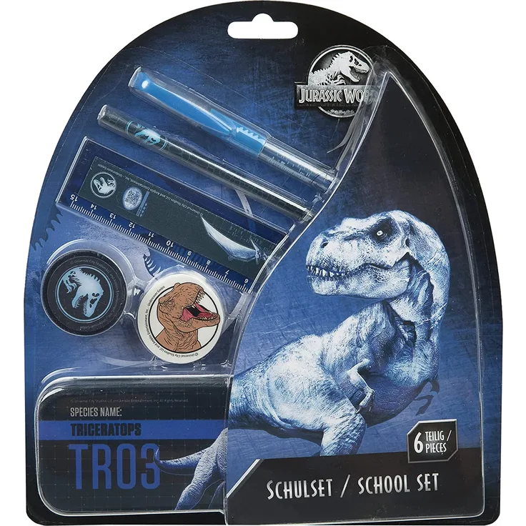 Jurassic World - Schulset - 6-teilig