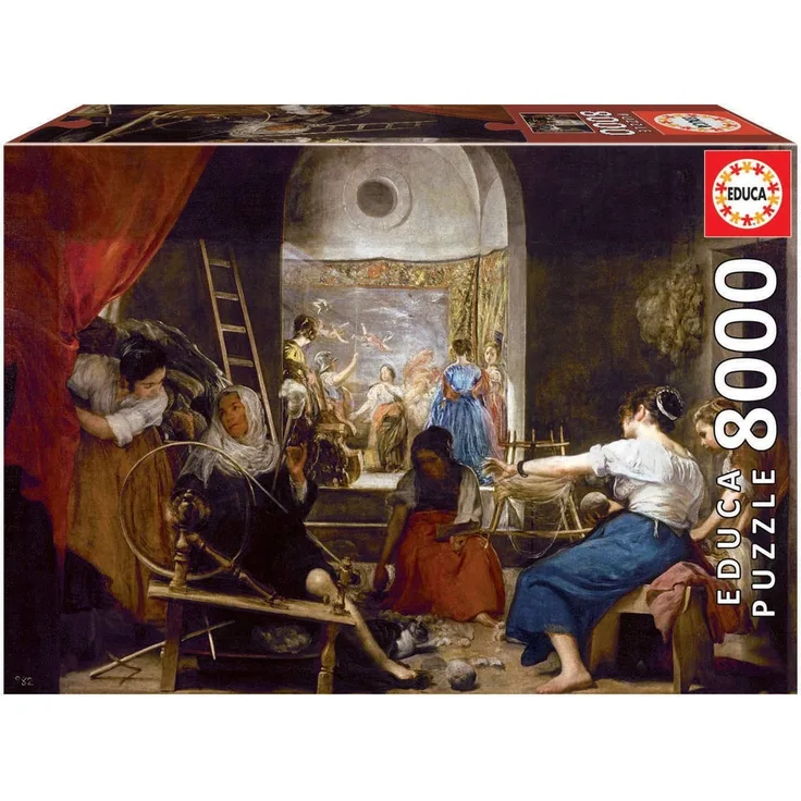 Educa 18584 Die Spinnerinnen, Diego Velázquez 8000 Puzzleteile