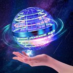 Hover Fliegender Ball,Magic Spinner Ball RGB Licht Flying Ball, Hover Ball Mini Drohne Für Kinder Fliegendes Spielzeug, Flying Orb Hoverball Nova Geschenke Für Jungen Mädchen Indoor Outdoor Pro (Blua)