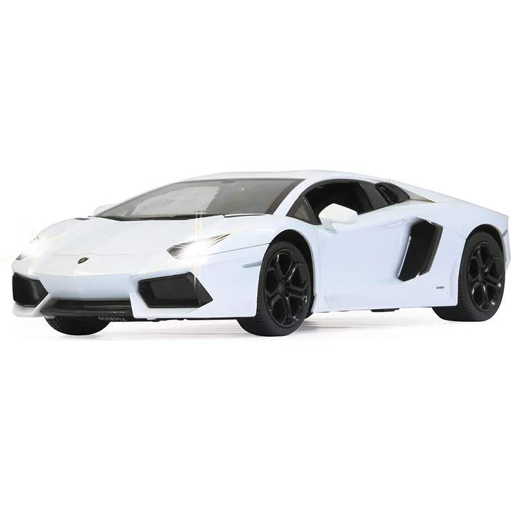 RC Lamborghini Aventador Jungen 27 MHz 1:14 weiß – Bild 5