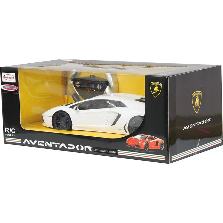 RC Lamborghini Aventador Jungen 27 MHz 1:14 weiß – Bild 7