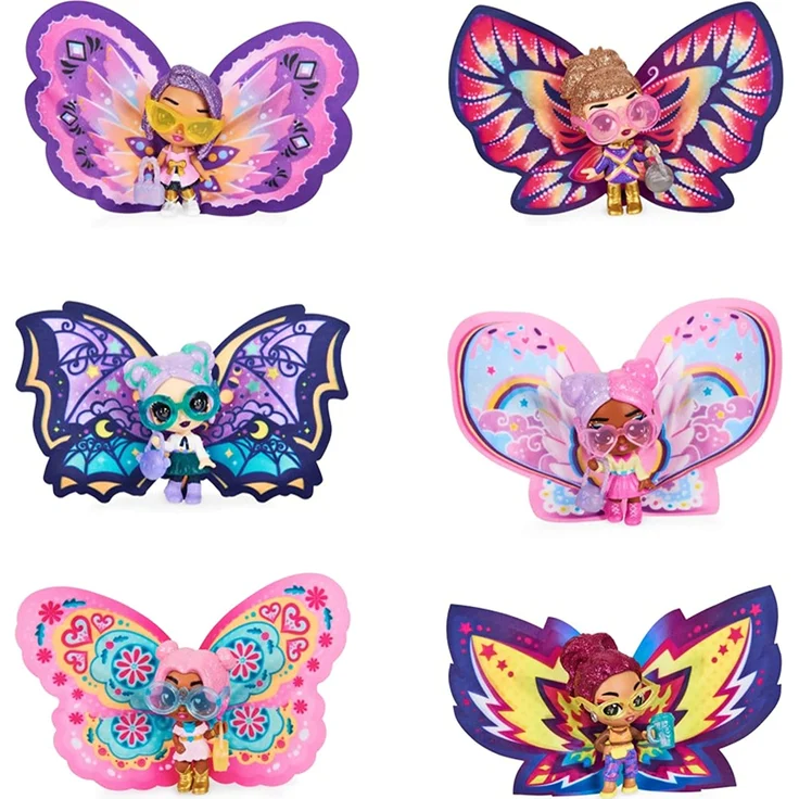 Spin Master Hatchimals Wilder Wings Pixies Sammelfigur mit Stoff-Flügeln und 2 Zubehörteilen, Spielfigur – Bild 3