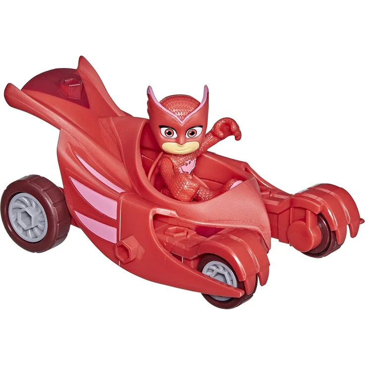 PJ Masks Eulengleiter Vorschulspielzeug, Eulettes Fahrzeug mit Eulette Action-Figur für Kinder ab 3 Jahren – Bild 2