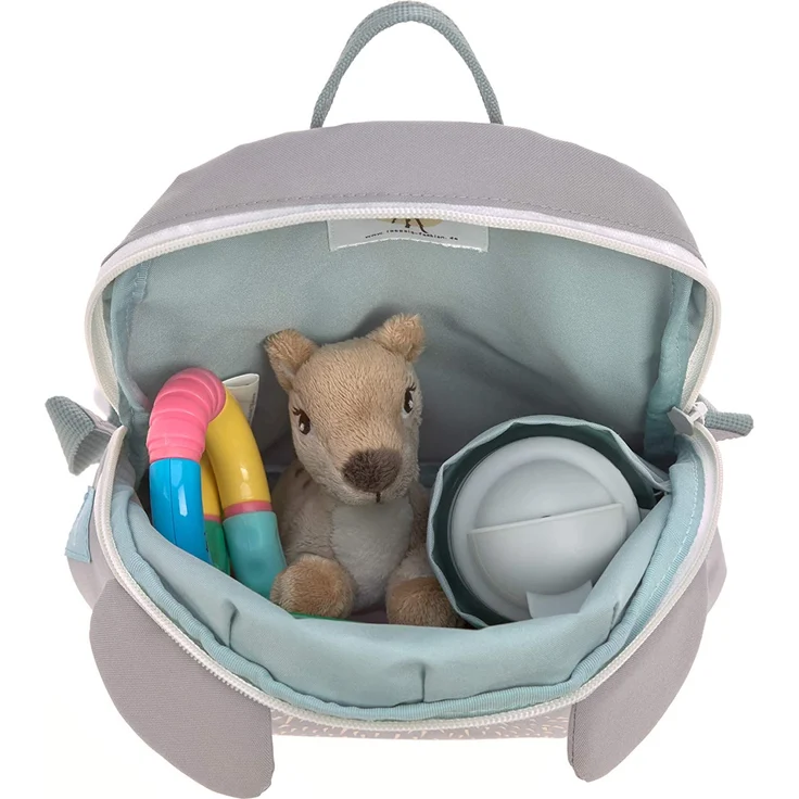 LÄSSIG Kinderrucksack für Kita Kindertasche Krippenrucksack mit Brustgurt-Tiny Backpack, About Friends Koala, 24 cm, 3,3 L – Bild 4