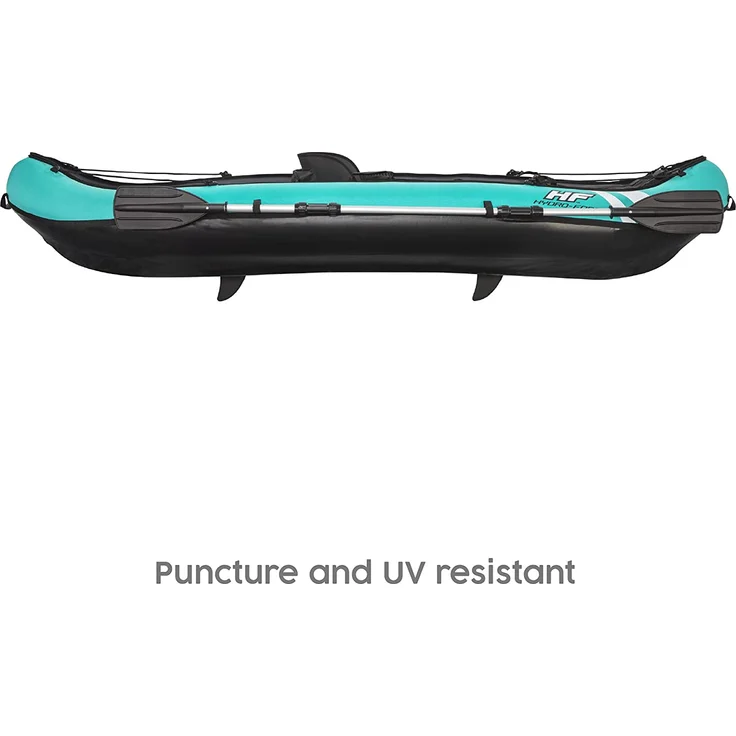 Bestway Hydro-Force 'Ventura', Kajak-Set, für 1 Person, max. Tragkraft, 130 kg, 280 x 86 x 40 cm (LxBxH), türkis – Bild 5