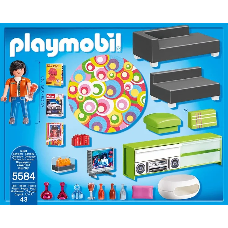 Playmobil 5584 - Wohnzimmer – Bild 3