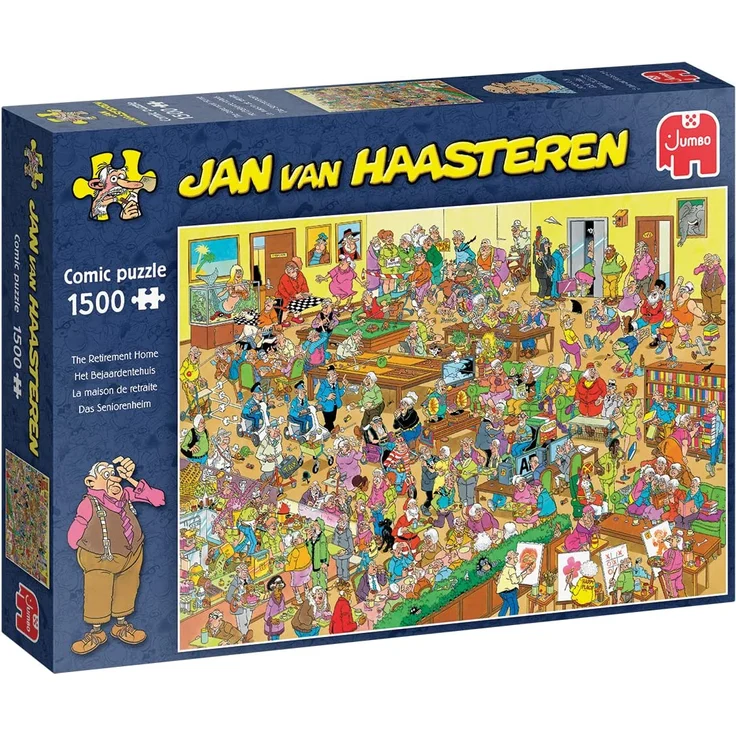 Jumbo 20068 Jan van Haasteren Das Seniorenheim 1500 Teile Puzzle – Bild 2