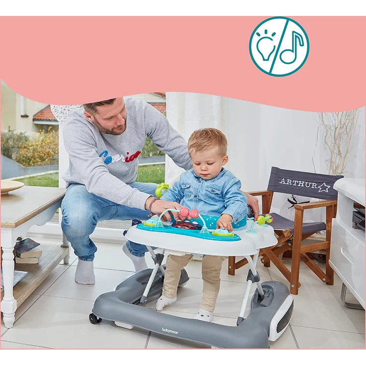 Babymoov 5-in-1 Lauflernhilfe mit Spieltablett – Bild 4