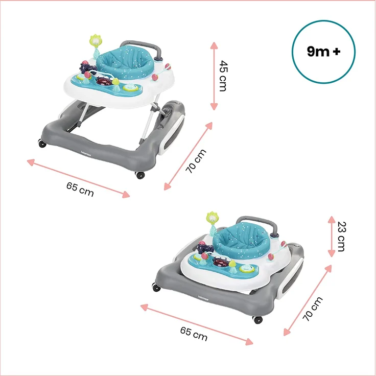 Babymoov 5-in-1 Lauflernhilfe mit Spieltablett – Bild 7