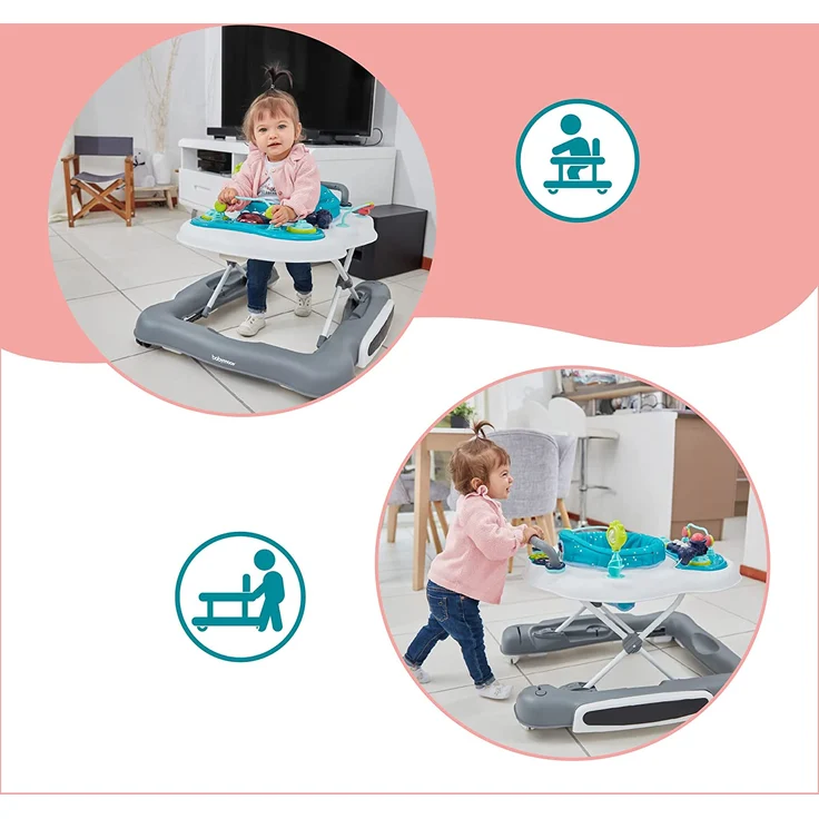 Babymoov 5-in-1 Lauflernhilfe mit Spieltablett – Bild 2