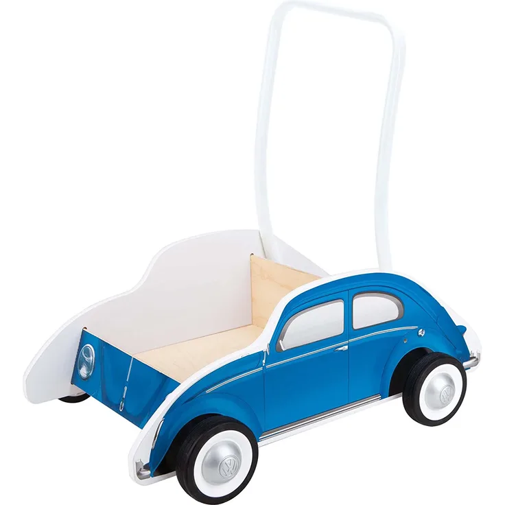 Hape E0382 Käfer Lauflernwagen, blau