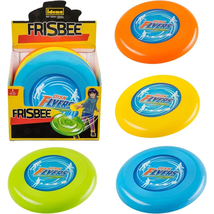 Idena 40005 - Frisbee, ca. 19 cm, sortiert