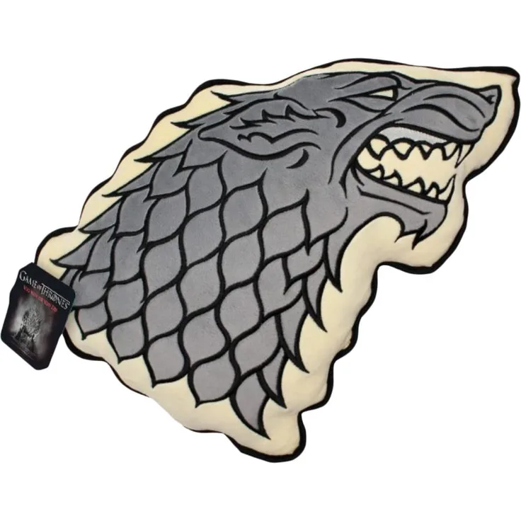 Game of Thrones - Stark Schattenwolf Kissen