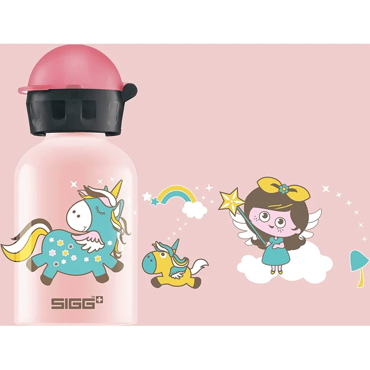 SIGG Trinkflasche Kids Bottles Einhorn 0. 3 Liter – Bild 4