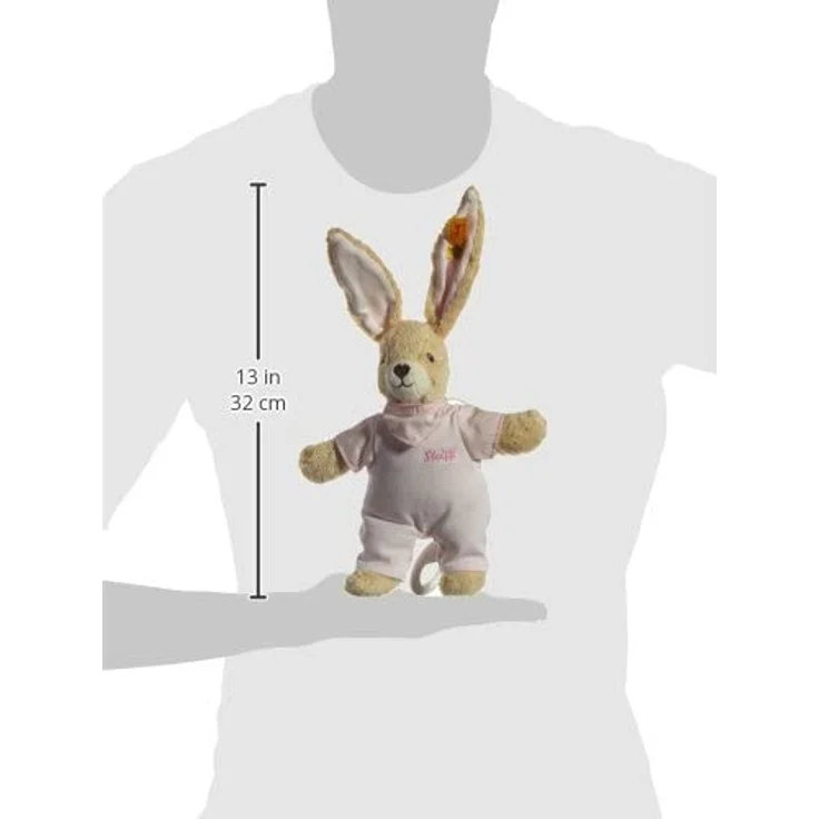 Steiff 237584 Hoppel Spieluhr 20 rosa Hase – Bild 4