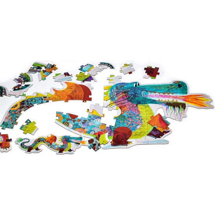 Djeco -Großes Puzzle „Leon der Drache“ – Bild 3