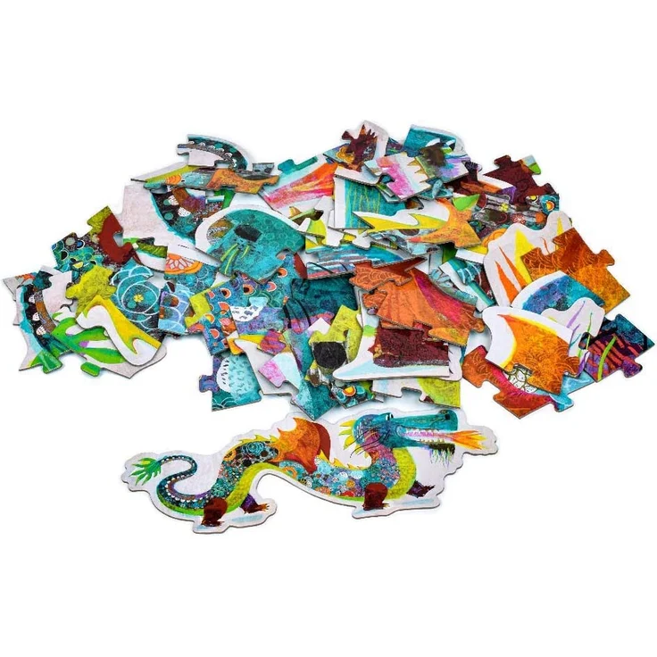 Djeco -Großes Puzzle „Leon der Drache“ – Bild 2