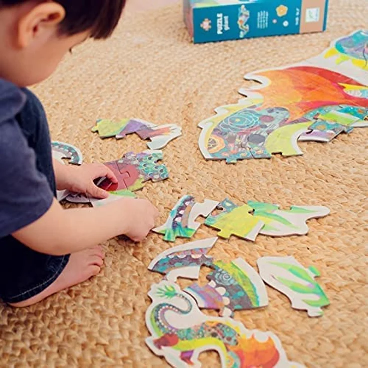 Djeco -Großes Puzzle „Leon der Drache“ – Bild 4