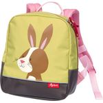 SIGIKID Mädchen, Kinder-Rucksack mit Tiermotiv Hase Forest, empfohlen für 2-5 Jährige, grün, 25122