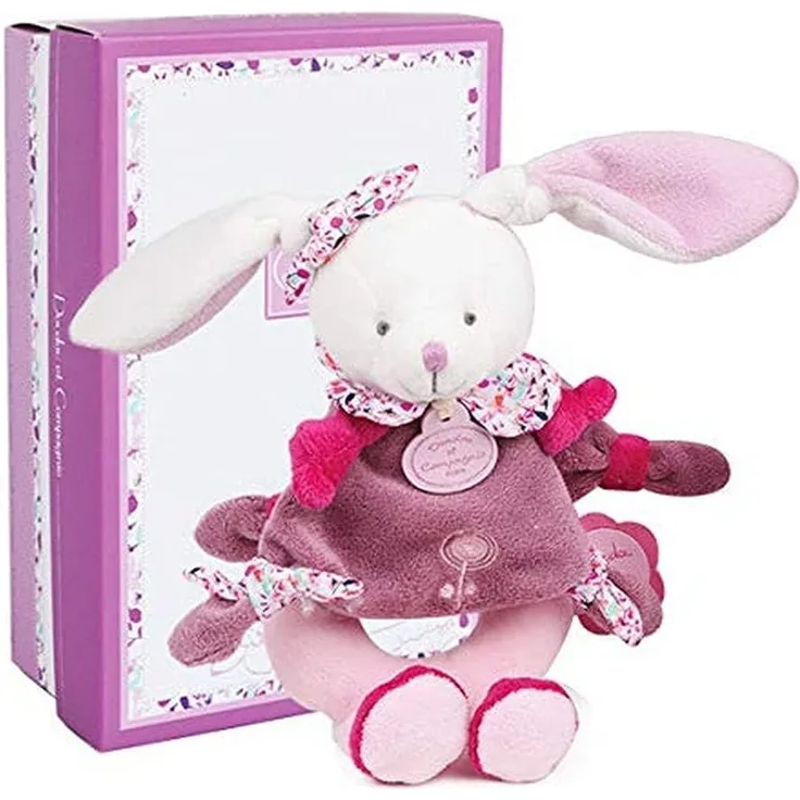 Kirsche Hase Rassel 19cm