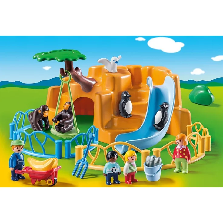 Playmobil 1.2.3 9377 'Zoo', 22 Teile, ab 1,5 Jahren – Bild 2