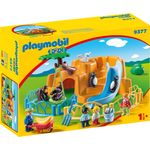 Playmobil 1.2.3 9377 'Zoo', 22 Teile, ab 1,5 Jahren