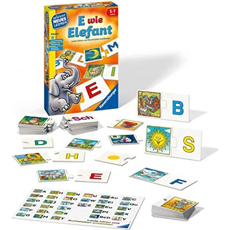 Ravensburger Kinderspiel E wie Elefant – Bild 4