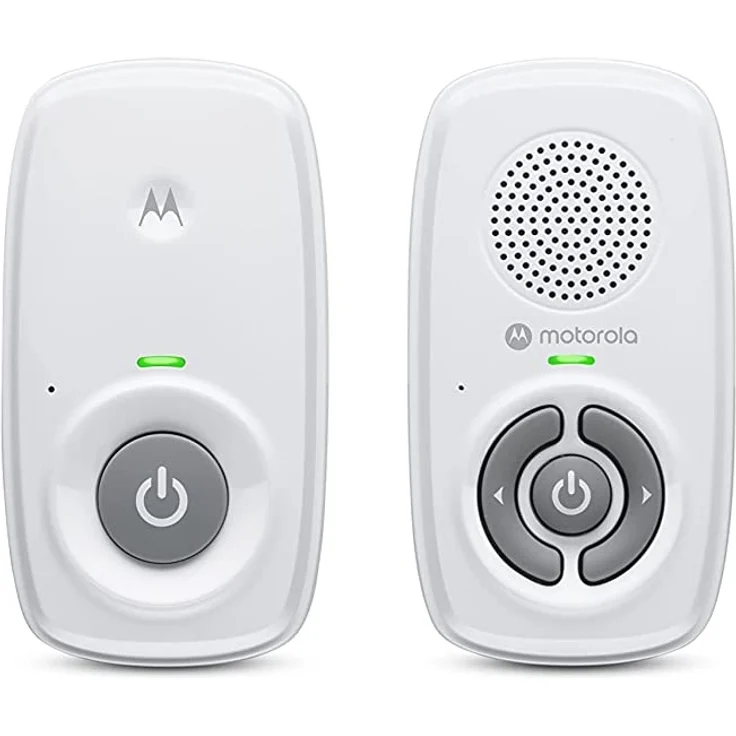 Motorola Nursery AM21/MBP21 Babyphone Audio - Digitales Babyfon mit DECT-Technologie zur Audio-Überwachung - 300 Meter Reichweite - Mikrofon mit hoher Empfindlichkeit, 1 Stück (1er Pack) – Weiß – Bild 1