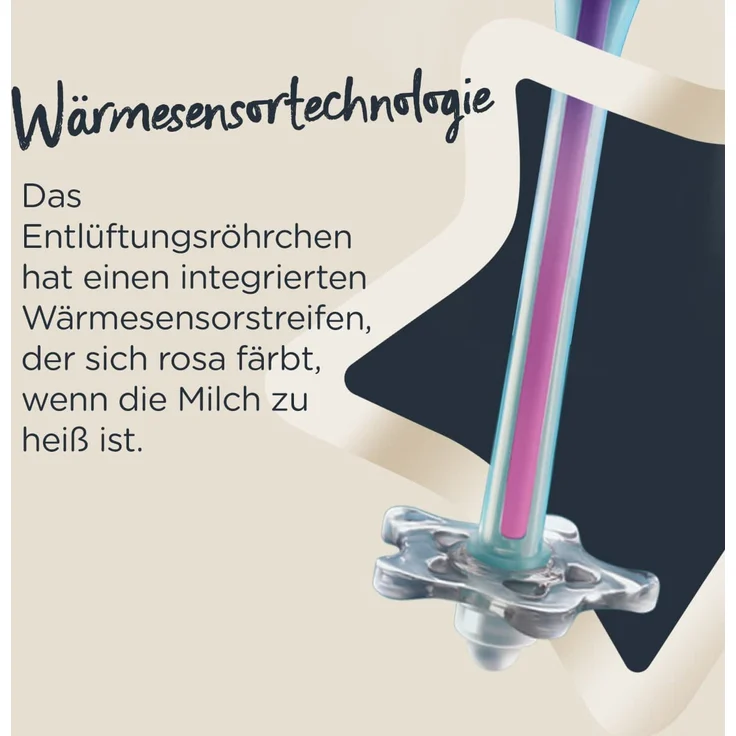 Tommee Tippee Anti-Kolik-Babyflaschen, Natürlich geformter Trinksauger und Spezielles Anti-Kolik-Entlüftungssystem, 260 ml, 3er-Set – Bild 7