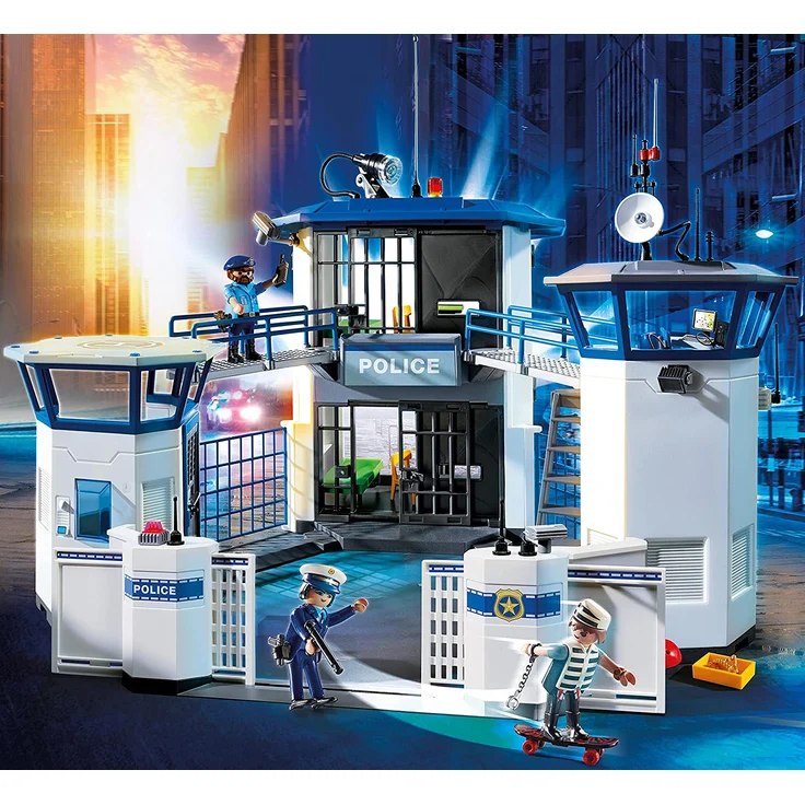 Playmobil 6919.0 6919 Polizeistation mit Gefängnis, multi – Bild 5
