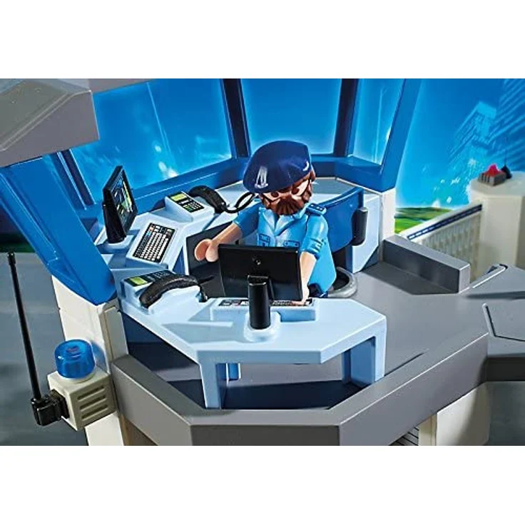 Playmobil 6919.0 6919 Polizeistation mit Gefängnis, multi – Bild 11