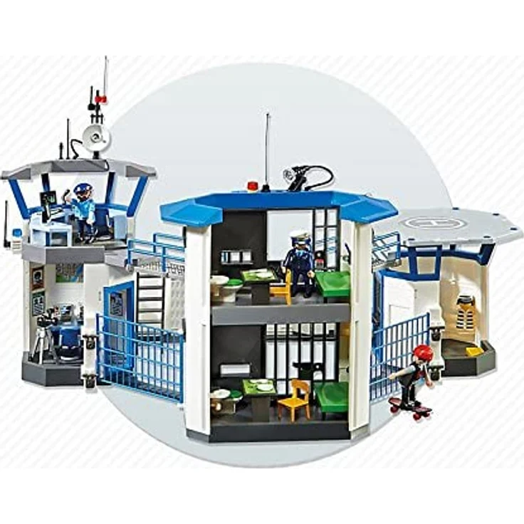 Playmobil 6919.0 6919 Polizeistation mit Gefängnis, multi – Bild 12