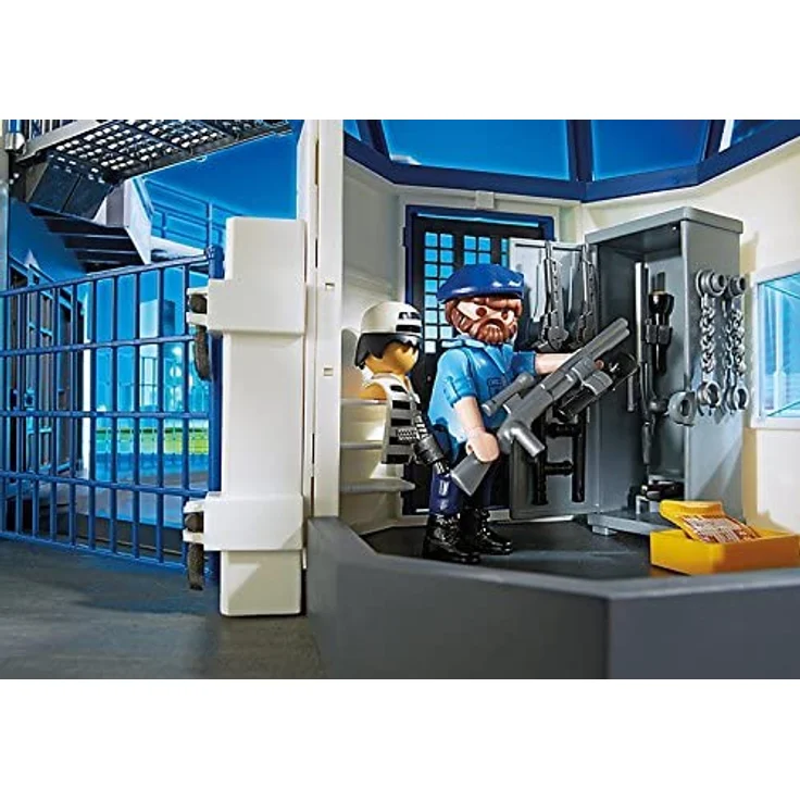 Playmobil 6919.0 6919 Polizeistation mit Gefängnis, multi – Bild 9