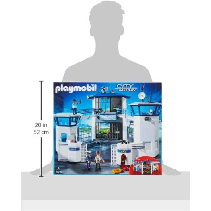 Playmobil 6919.0 6919 Polizeistation mit Gefängnis, multi – Bild 14