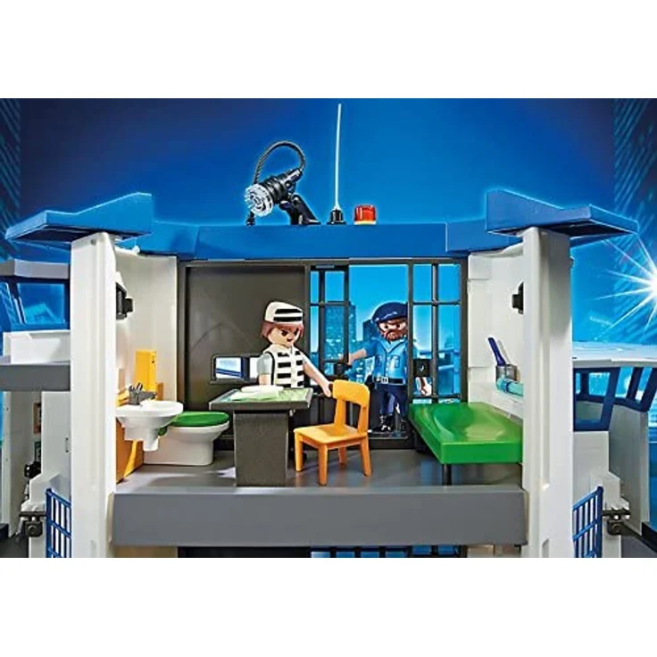 Playmobil 6919.0 6919 Polizeistation mit Gefängnis, multi – Bild 10