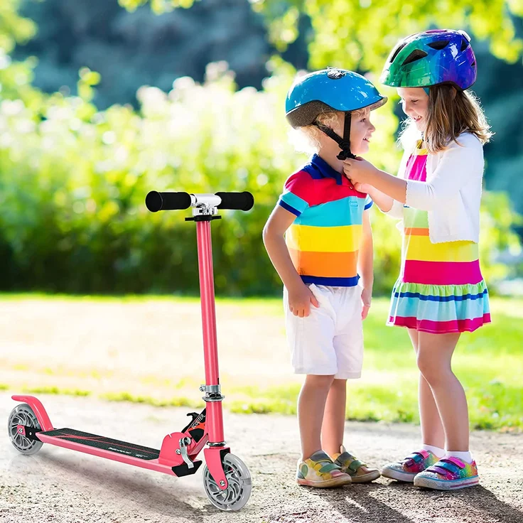 COSTWAY Scooter h?henverstellbar Kinder Roller klappbar Cityroller f¨¹r Kinder ab 4 Jahre – Bild 9