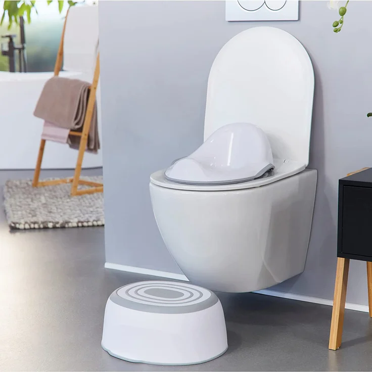 keeeper Babytopf deluxe 4in1, Töpfchen + Toilettensitz + Hocker + Feuchttuchspender, Ab ca. 18 Monate bis ca. 4 Jahre, Kasimir, Weiß – Bild 5